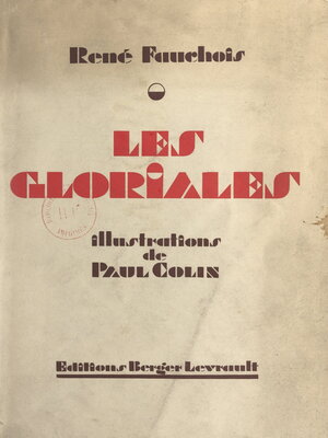 cover image of Les gloriales